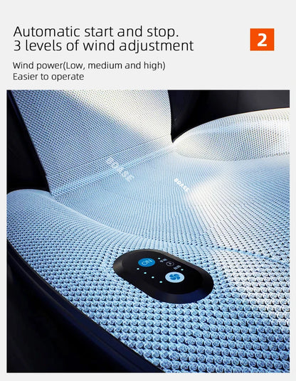 For Tesla model 3 Y ventilation Seat Cushion DC 12V Spacer Car Summer Cool Air Seat Cushion Fast Blowing Ventilation Seat Coolin