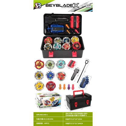 New alloy gyro attack suit with two-way transmitter combat gyro tool storage box gift Hurricane CX BX alloy gyro vs PK game.