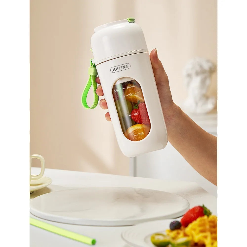 350Ml New Juicer Portable Wireless Charging Juice Cup Student Home Multifunctional Juice Office Juicer Kitchen Breakfast Tools