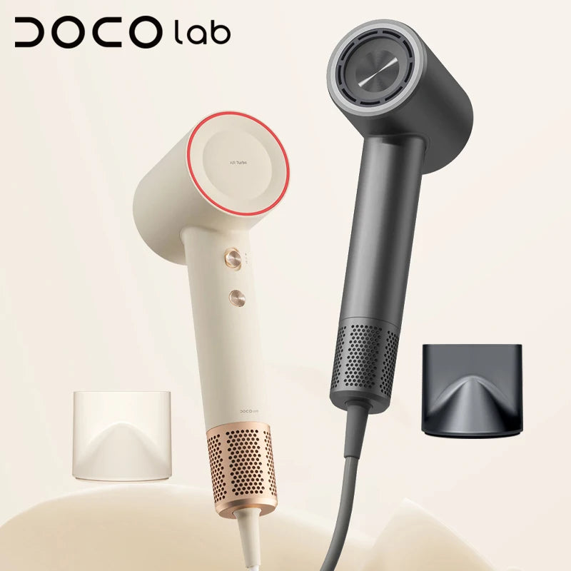 DOCO Hair Dryer High Speed 75m/s 200 million Negative Ions Hair Care 110000 Rpm Professional Lightweight Home Travel Gift