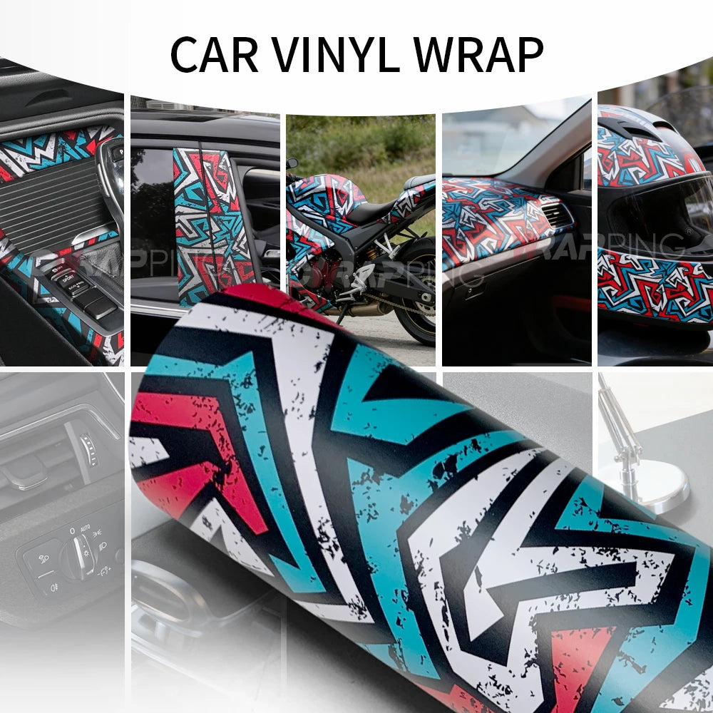 Camo Film Automotive Vinyl for Motorcycle Wrap Foil Car Decals and Graphics Vehicle Decoration Body Covering Decal Car Accessory
