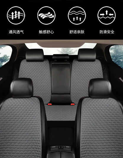 Linen Car Seat Cover Seat Cushion for VOLVO XC60 XC90 XC40 XC70 S60L C30 S80 S90 V50 V60 CAR Accessories Auto Goods