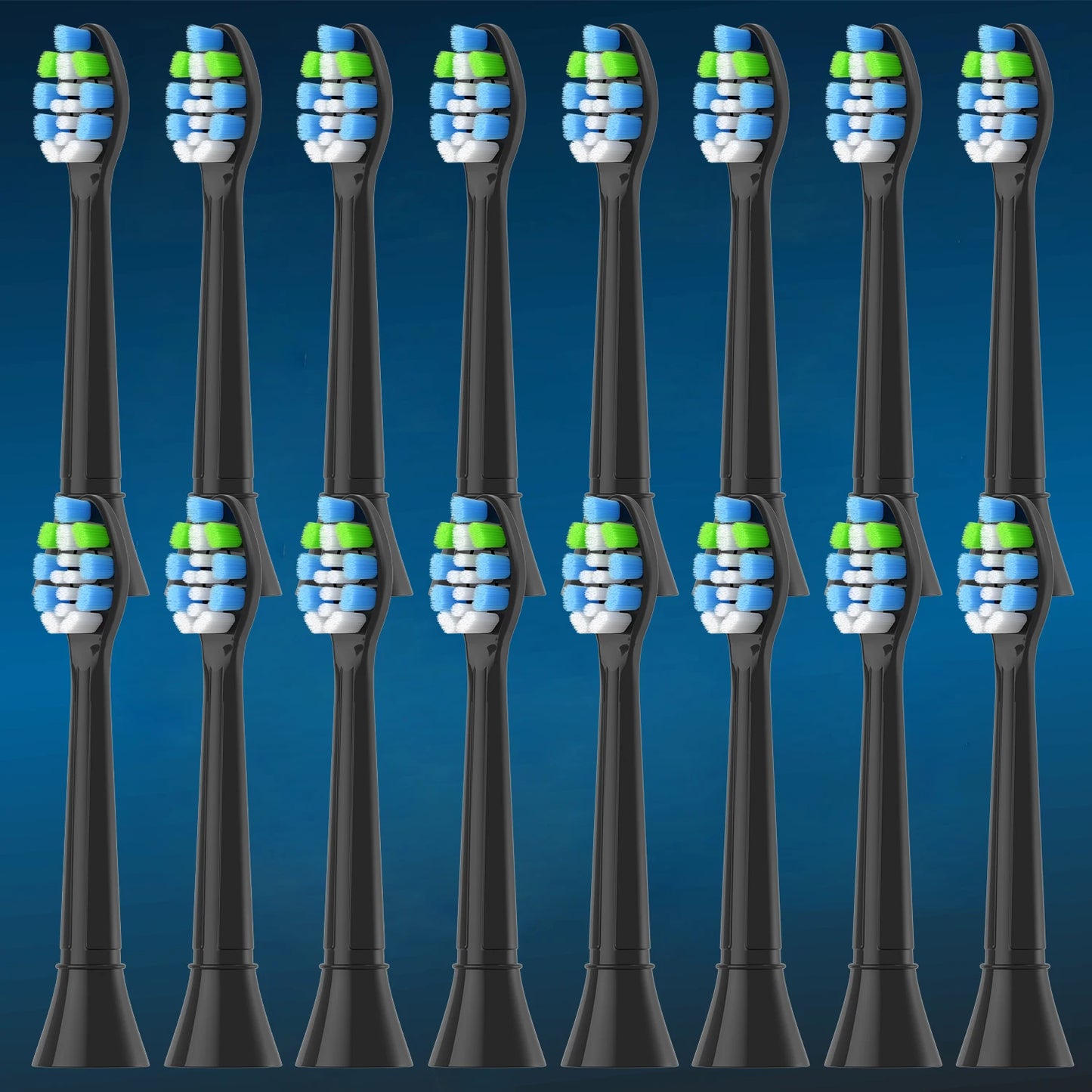 Toothbrush Heads Compatible with Philips Electric Toothbrush,Replacement Brush Heads Fit for 3100 4100 4300 5300 5500 6100 9000