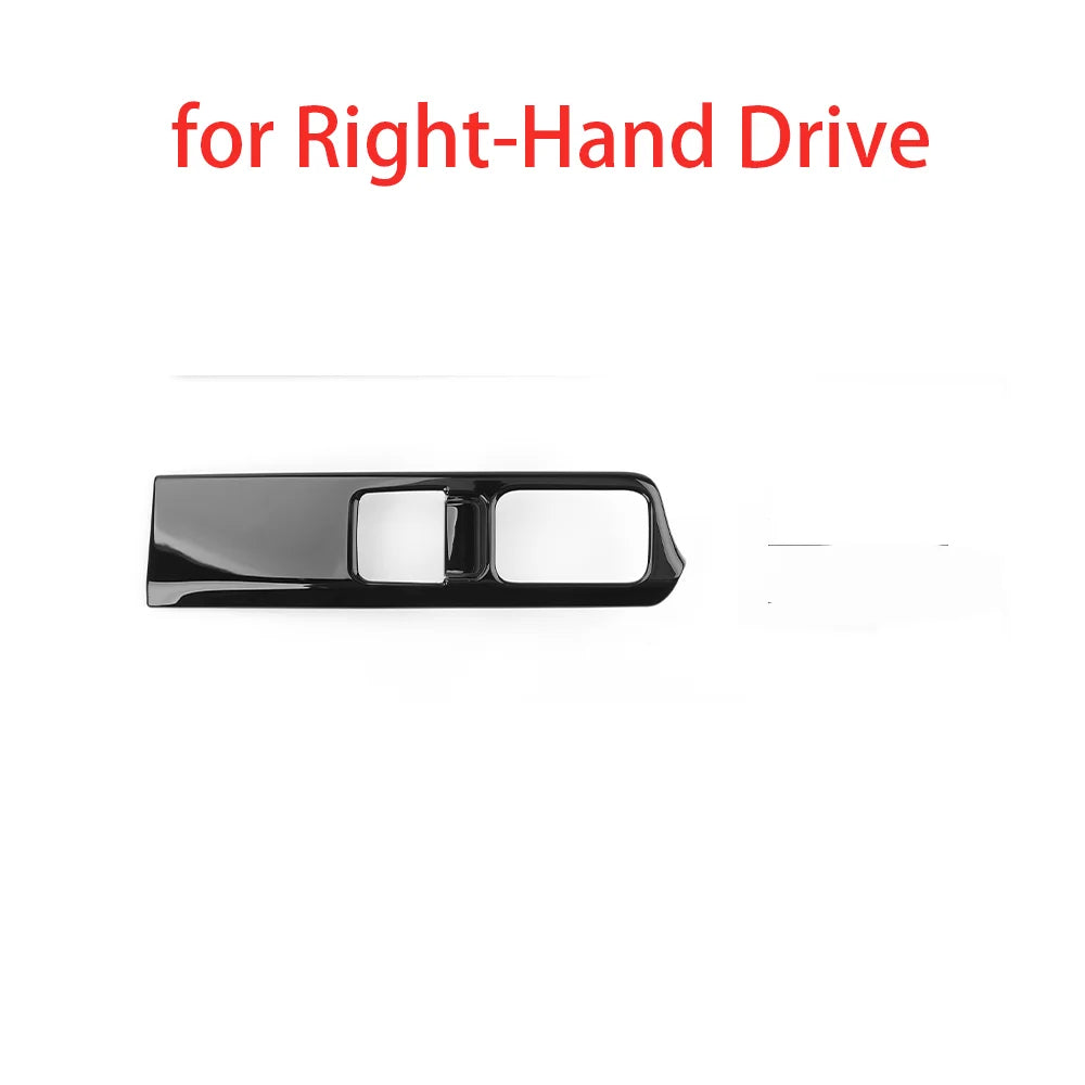1PC Car Interior Accessory For Hyundai Santa Fe MX5 2024 2025 LHD RHD Headlight Adjustment Switch Panel Frame Protective Cover