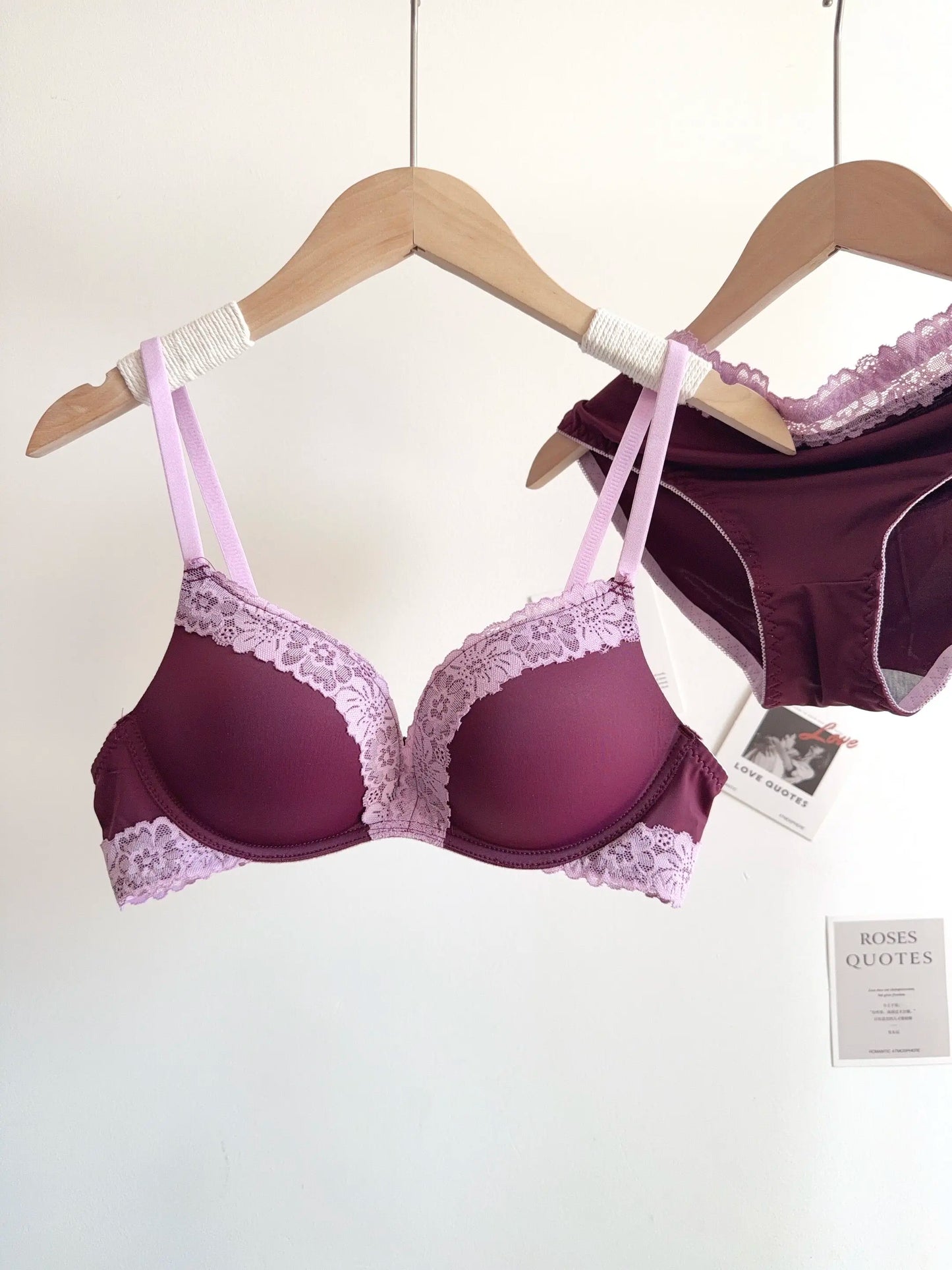 Sexy Leopard Print Lingerie Set Women Wireless Invisible Small Bust Lift, Adjustable A To C Cup, Sheer Lace Pure Style,soft S-XL