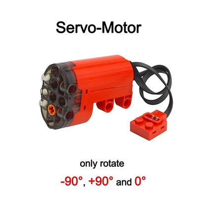 Building Blocks Toys MOC Technical Part Motor Set for Kids Compatible All Brands Small Size 8884 8885 PF Model Servo Accessories