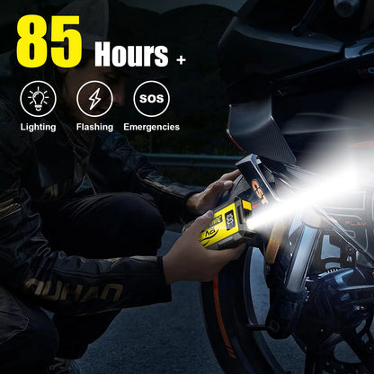 PSOOO 12V 8000A 27000mAh High-capacity portable Car Jump Starter,Multifunctional car booster with lighting charging capabilities