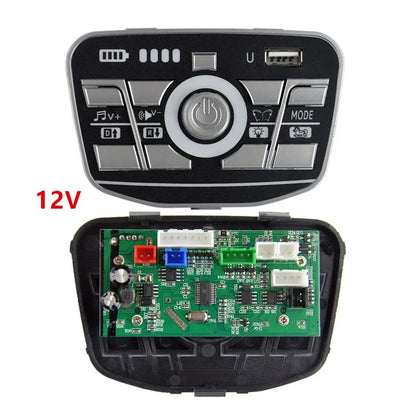 Multi-functional children ride-on electric vehicle controller 12V, JR1844N central controller for baby car
