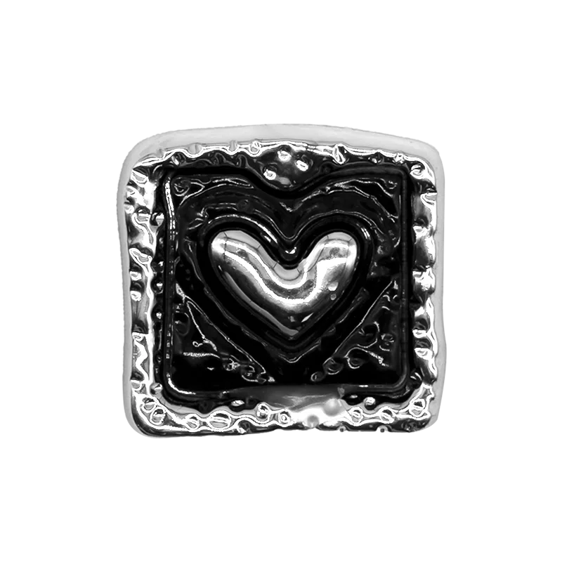 1PCS Black Fashion Acrylic Shoe Charms Accessories Pins for Women Men Clog Decorations Flowers Bow Bag Acrylic Shoe Buckles