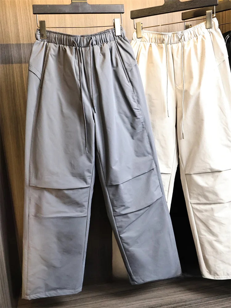 High-End Outdoor Paratrooper Pants Men's Winter Duck down Filled Waterproof Cold Resistant Straight Leg Long Trousers Fashion...