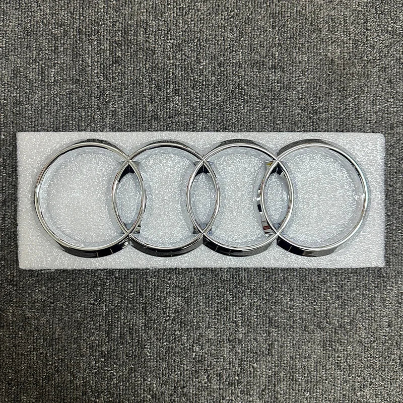 The new ABS letter 3D sticker Quattro Sline 2.0T is suitable for the modification of Audi A4 2008-2017 glossy black suitcase.