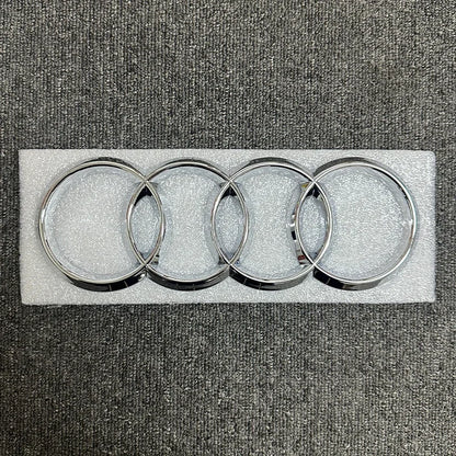 The new ABS letter 3D sticker Quattro Sline 2.0T is suitable for the modification of Audi A4 2008-2017 glossy black suitcase.