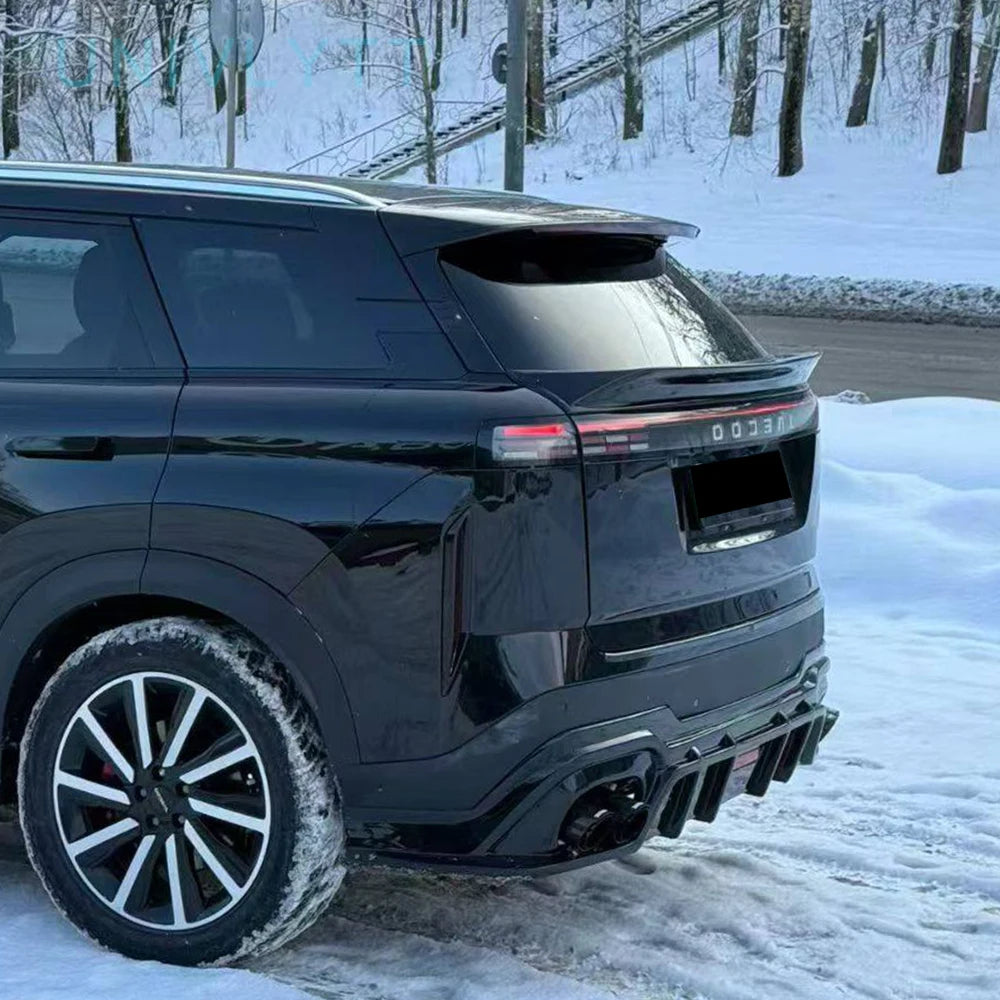 For Chery JAECOO J7 2023-2025 Rear Spoiler Universal Fit All Petrol & PHEV Models Gloss Black No drill Installation Body kit