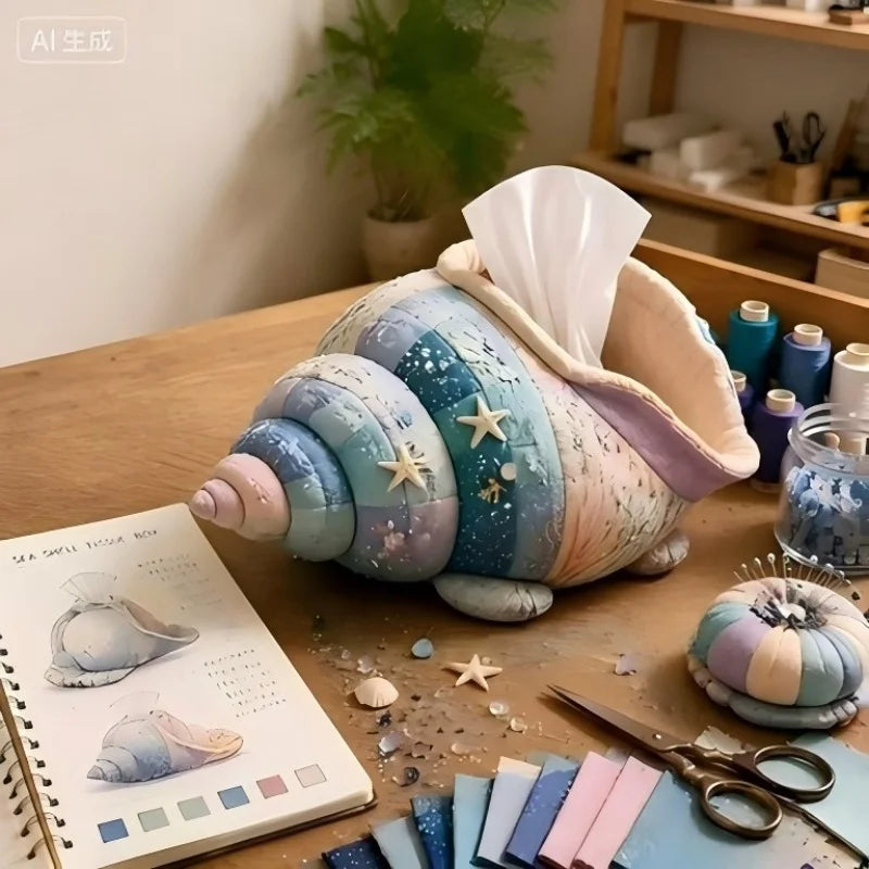 Creative Tide Play Cute New Animals DIY Tissue Box Set Animal Shaping Tissue Box Toy Material Pack
