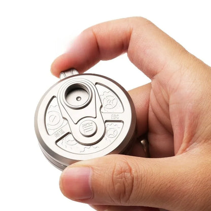 Metal EDC Fidget Toy Dice Coin Anti Anxiety Spinner Crisp Sound Metal Decompression Toy Stress Relief Hand Spinner Adults Toys