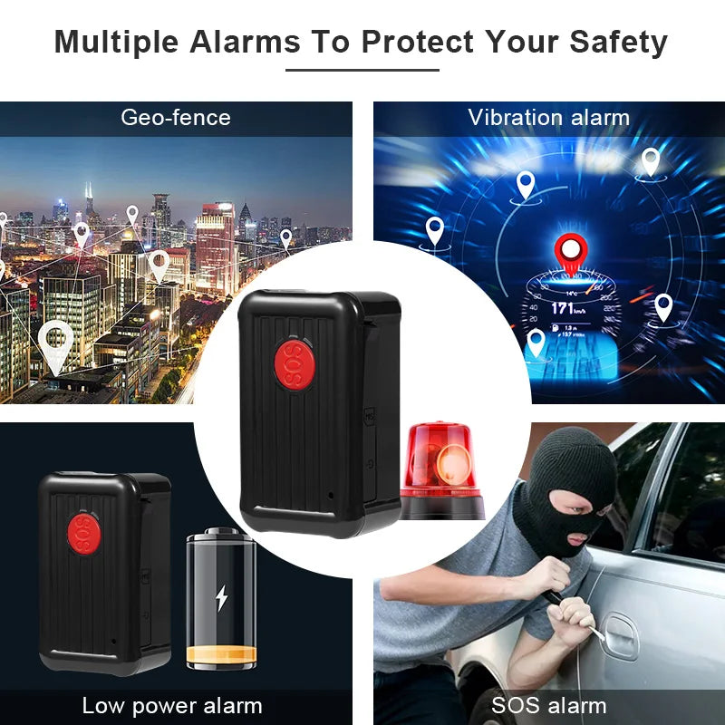 Trackerking EC11 Mini Builtin Battery GSM GPS tracker for Car Kids Personal Pet track device with free online tracking APP