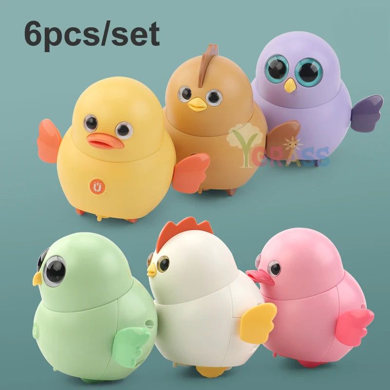 Baby Swing Chicken Car Toys Encourages Crawling Invisible Fun Kids Tummy Time Essential For  Active Development Gifts
