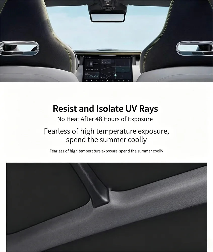 Car Sunroof Insulation Roof Visor For Volkswagen VW Tiguan 5N 2010~2017 16 Anti-UV Electrostatic Adsorption Sky Curtain Sunshade