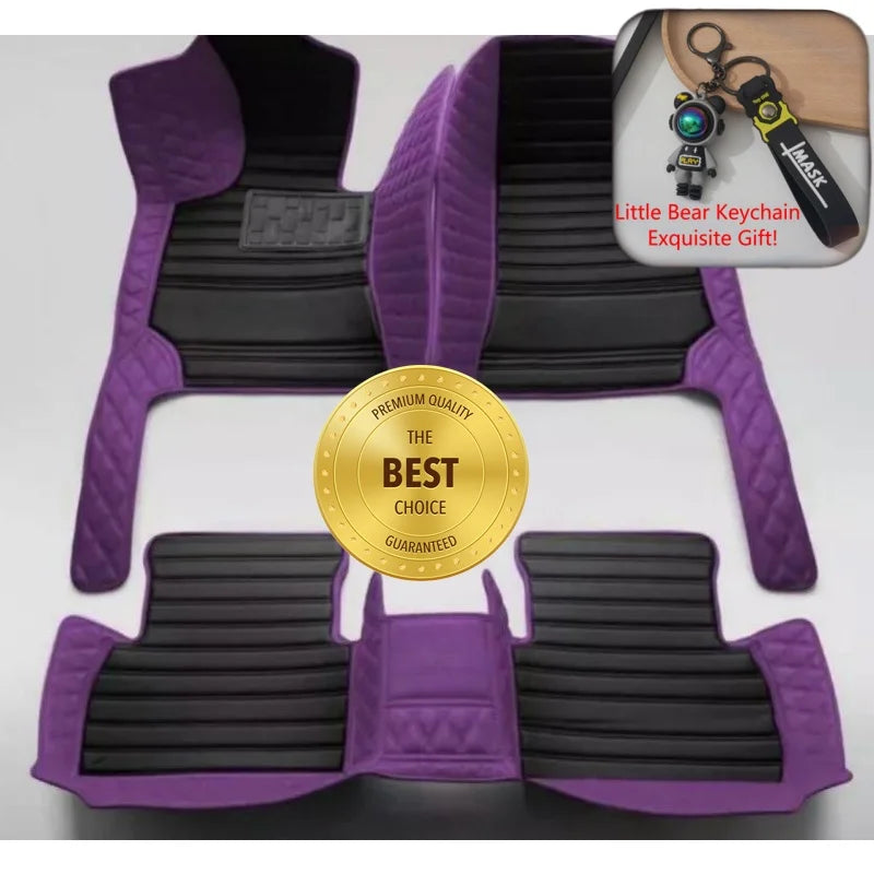 Customized Fit for Foton Tunland V7 Car Floor Mats Car Accessories Tailored Waterproof Auto Carpet Mats Left/Right-hand Drive