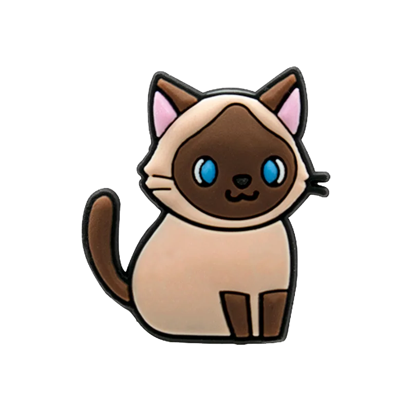 1/100pcs Cat Pin for Shoe Sphinx Orange Cat Black Cat Cute Shoe Charms for Women Girl Kids Sandal Accessories Buckle Decorations