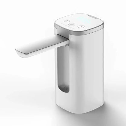 Automatic Folding Water Dispenser Household Bottled Water Fingerprint Child Lock Electric Small Mineral Water Suction Machine