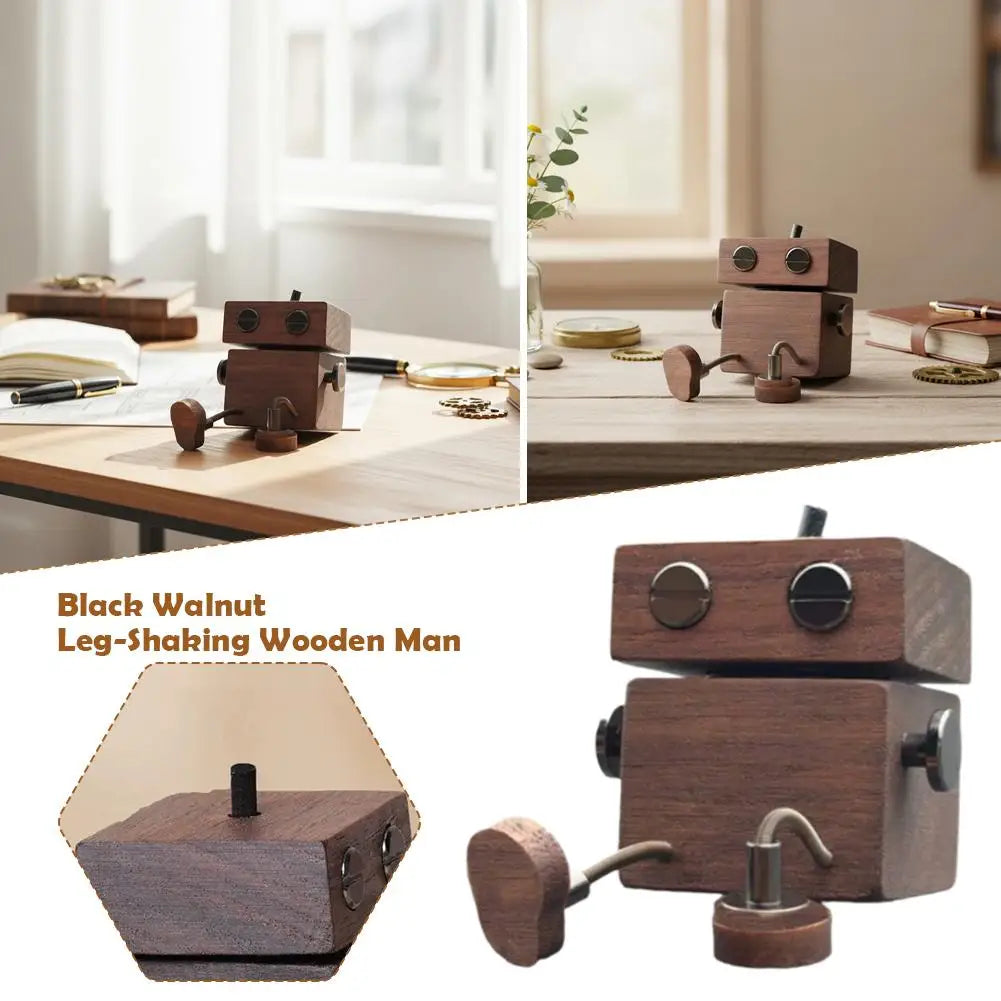 Car Wooden Doll Decoration Car Air Vent Fresheners Decoration Shaking Wooden Doll Car Air Fresheners Decoration Ornaments