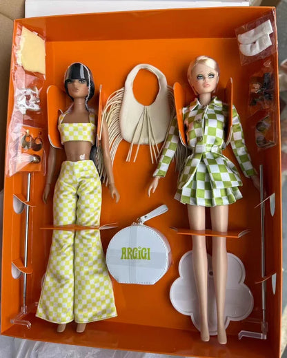 GSF Customized MIZI Doll ARGIGI & BRIGIGI MOD FR PP Lovetones Fashion Doll Vintage Modern‌ Cute Girl Custom Toy Super Model Gift