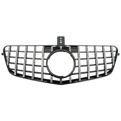 XVIP Chrome Black Diamonds Style Front Racing Grille For Mercedes Benz E-Class W212 E250 E300 E350 E500 2010-2013 Bumper Grilles