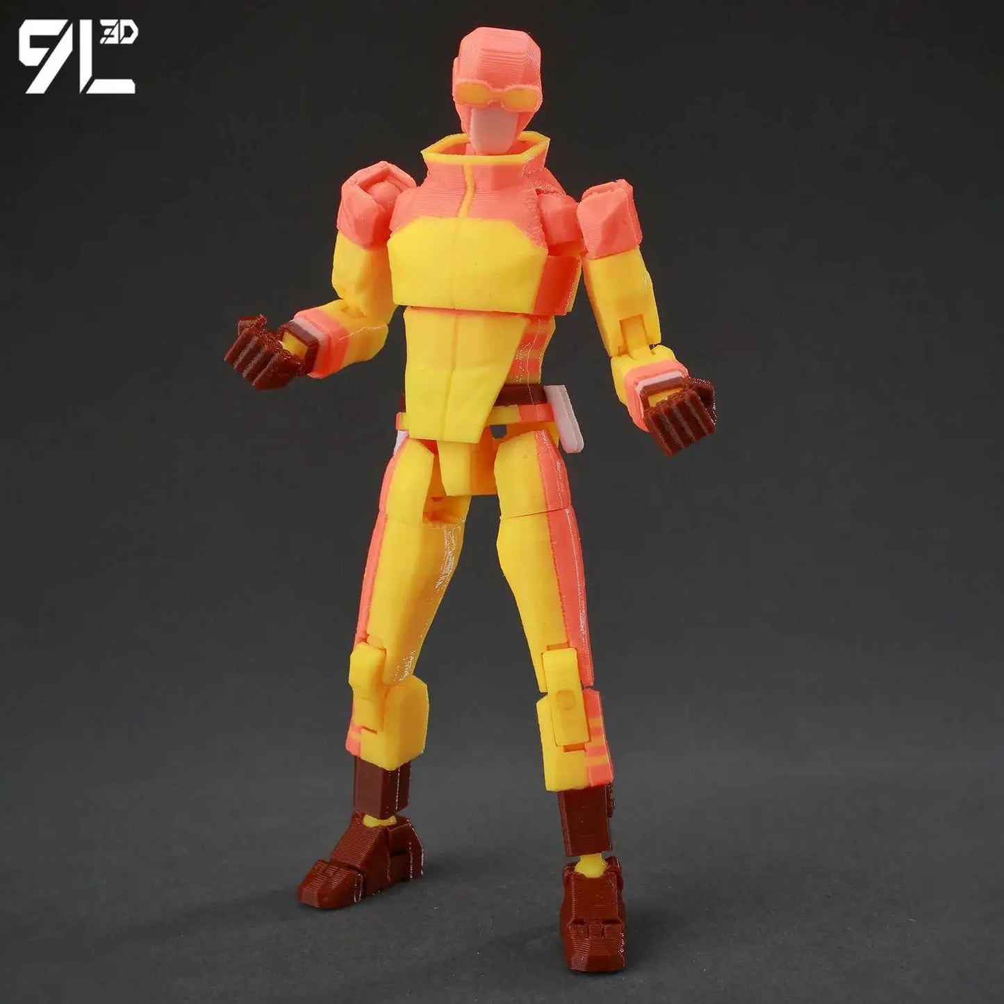 9L3D Lucky 13 Invincible Boy Conquer Omni Action Figure 3D Printed Anime Model Multi-Jointed Poseable Collectible Toy Gift Fan