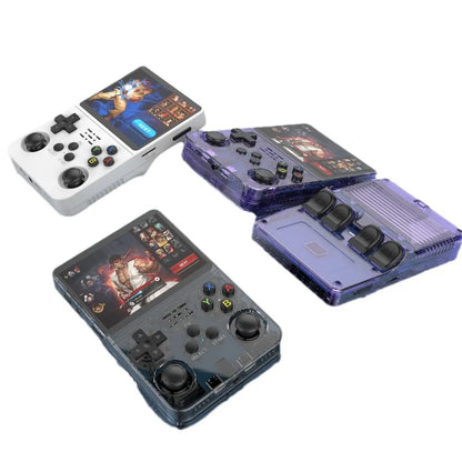 Open Source R36S Retro Handheld Video Game Console Linux System 3.5 Inch IPS Screen Portable Pocket Video Player 64GB Games Gift