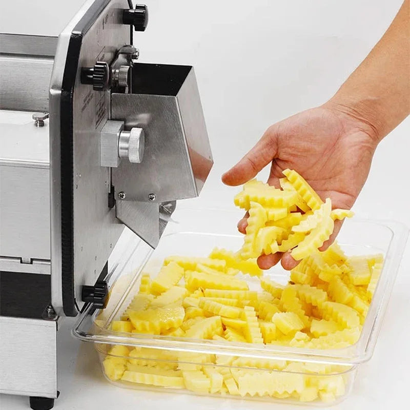 Automatic Vegetable Dicer, Stainless Steel Food Dicing Machine, Mini Commercial Vegetable Cutter for Restaurant