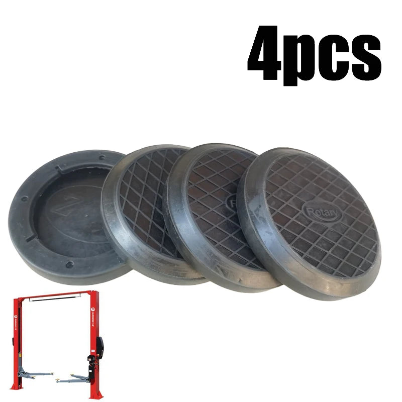 125mm Universal Car Rubber Jack Pad  Protector Hydraulic Ramp Trolley Jack Adapter for Pinch Weld Side Lifting Disk Jacking Tool