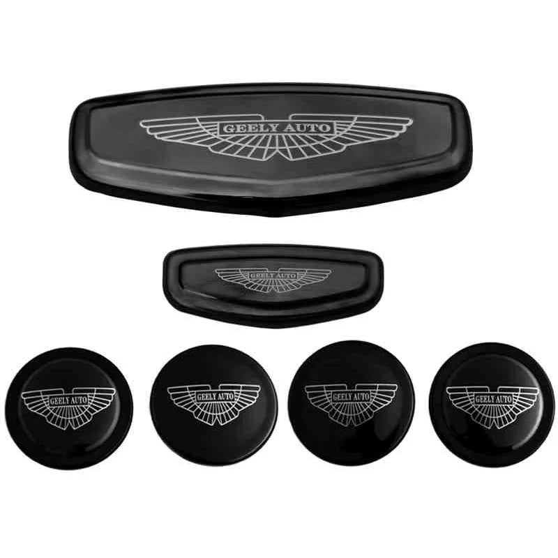 For Geely Preface XingRui L 2020-2024 Front and Rear Car Logo Steering Wheel Wheel Logo Automotive Parts