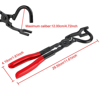 New Professional Exhaust Hanger Pliers Kit - Rubber Gasket Puller & Heat-Resistant Gripper for Efficient Car, Truck