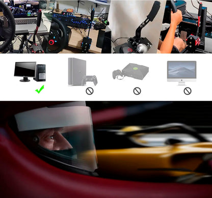 Sim Rui to Pc Handbrake Simracing Hand Brake Sim Racing Cockpit Usb Brakes Drift Game Steering Wheel Lever Simulator