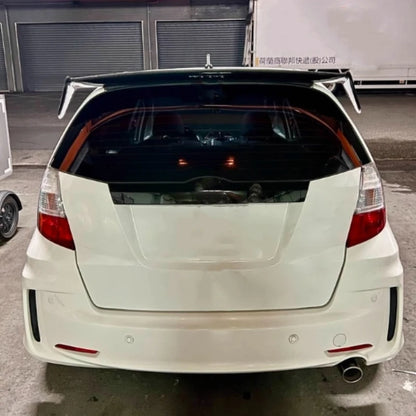 Glass Fiber Tail Wing for Honda FIT JAZZ GE6 GE8 2009 2010 2011 2012 2013 Modified Carbon Fiber Rear Spoiler
