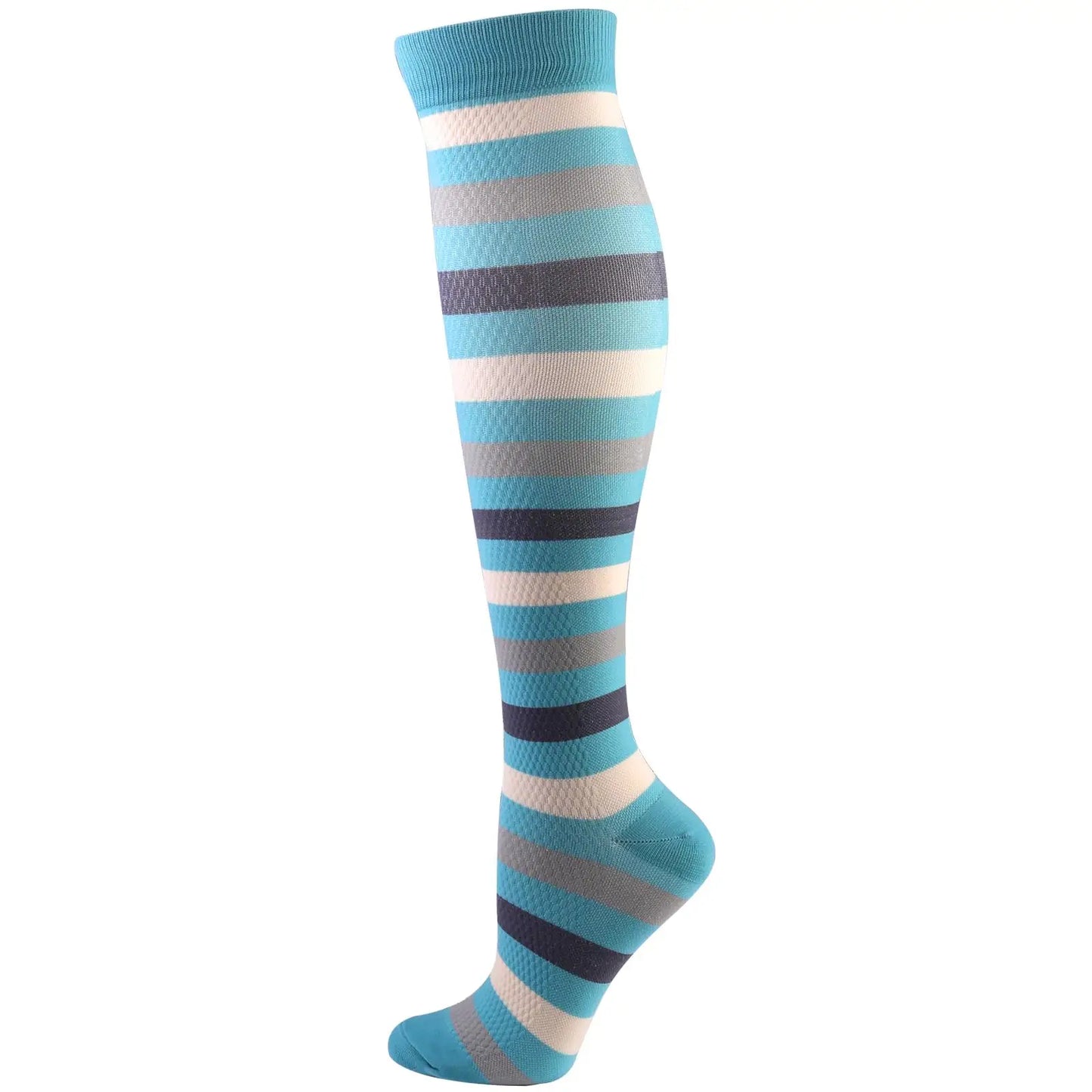 58 Styles Compression Socks 30 Mmhg Heart Star Stripe Socks New Unisex Golfs Tube Thigh Men Outdoor Long Pressure Stockings