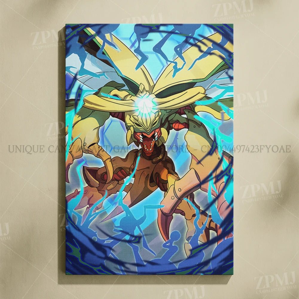 Japanese Anime Canvas Wall Art Digimon Digital Monsters Home Decorative HD Print Poster Painting Modern No Frame For Living Room
