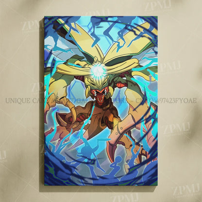 Japanese Anime Canvas Wall Art Digimon Digital Monsters Home Decorative HD Print Poster Painting Modern No Frame For Living Room
