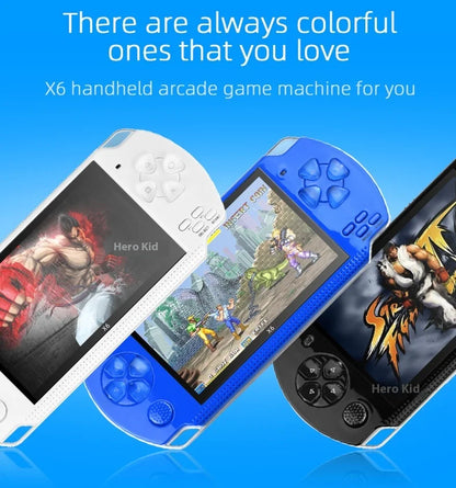 Psp 3000 X6 Consola 12 Types Of Simulators 10000 Arcade Games Retro Retro Arcade Console 4.3inch Ips Screen Video Game Toy Gift