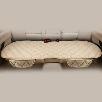 Car Seat Covers, Warm Seat Cushion Protector, Plush Seat Cover, Universal for Sedan, Hatchback, SUV, Autumn, Winter