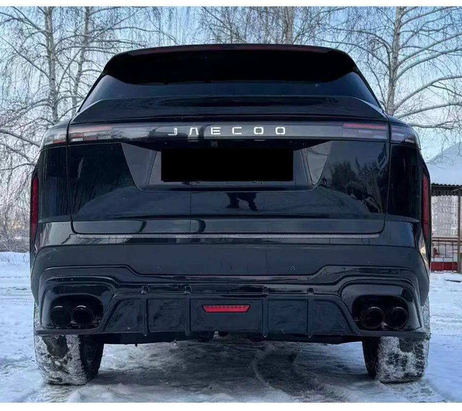 For Chery JAECOO J7 2023-2025 Rear Spoiler Universal Fit All Petrol & PHEV Models Gloss Black No drill Installation Body kit