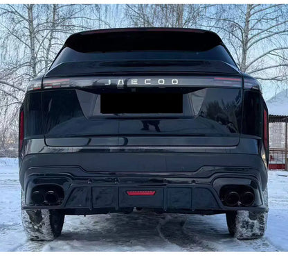 For Chery JAECOO J7 2023-2025 Rear Spoiler Universal Fit All Petrol & PHEV Models Gloss Black No drill Installation Body kit