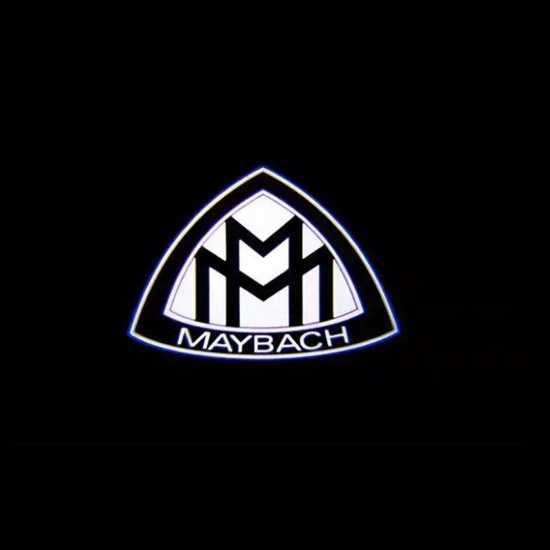 QQ 2pcs Car door welcome light logo Emblem Mercedes Benz AMG A C E GLC GLA GLE GLB Class W177 W205 W212 W213 X253 X156 W166 X247