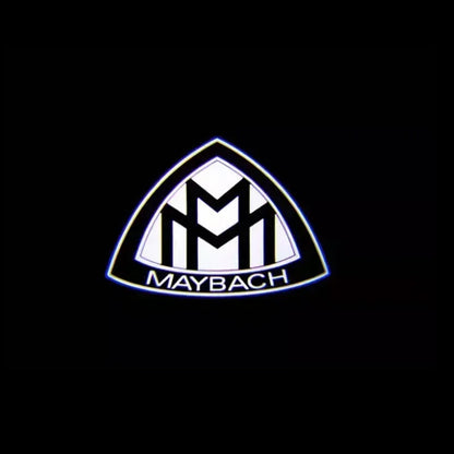 QQ 2pcs Car door welcome light logo Emblem Mercedes Benz AMG A C E GLC GLA GLE GLB Class W177 W205 W212 W213 X253 X156 W166 X247