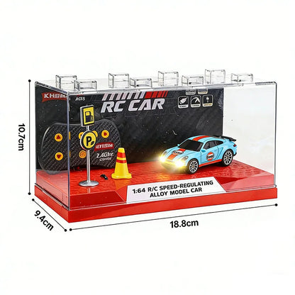 2026 Upgraded RC Car 1:64 Mini Alloy RC Drift Car Easy to Carry, 60mins Life.  Exquisite Gift Box An Ideal Toy Gift for Children