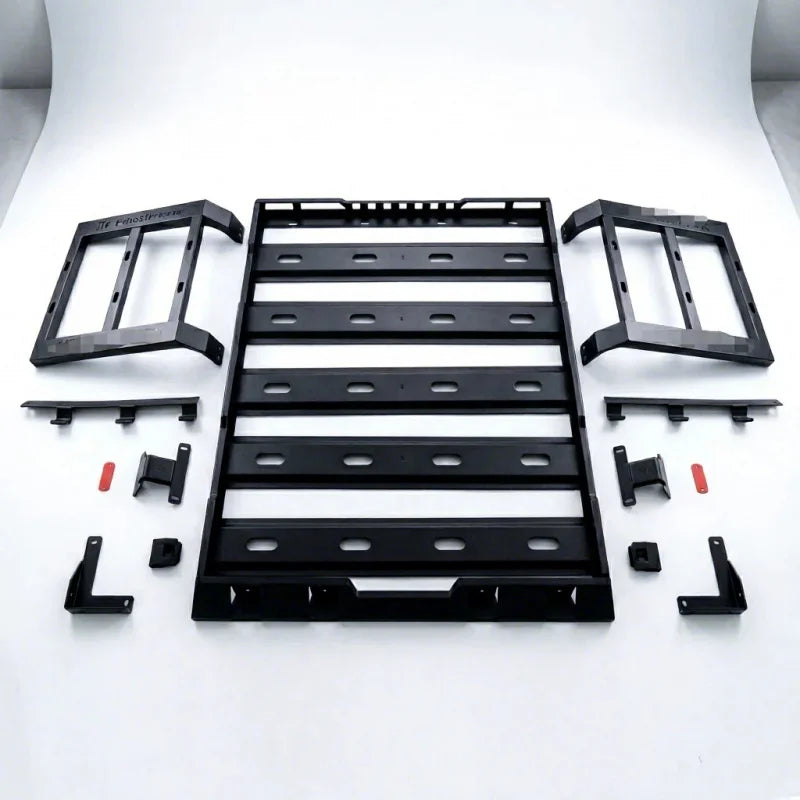 Bestseller 4X4 Car Roof with LED Ladder Lage Rack Mount Kit Cargo Basket for Wrangler JK JKU JL Gladiator