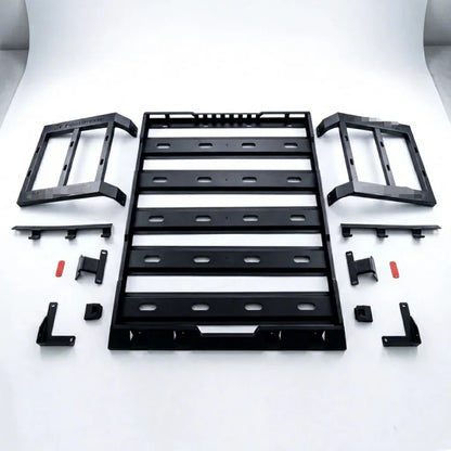 Bestseller 4X4 Car Roof with LED Ladder Lage Rack Mount Kit Cargo Basket for Wrangler JK JKU JL Gladiator