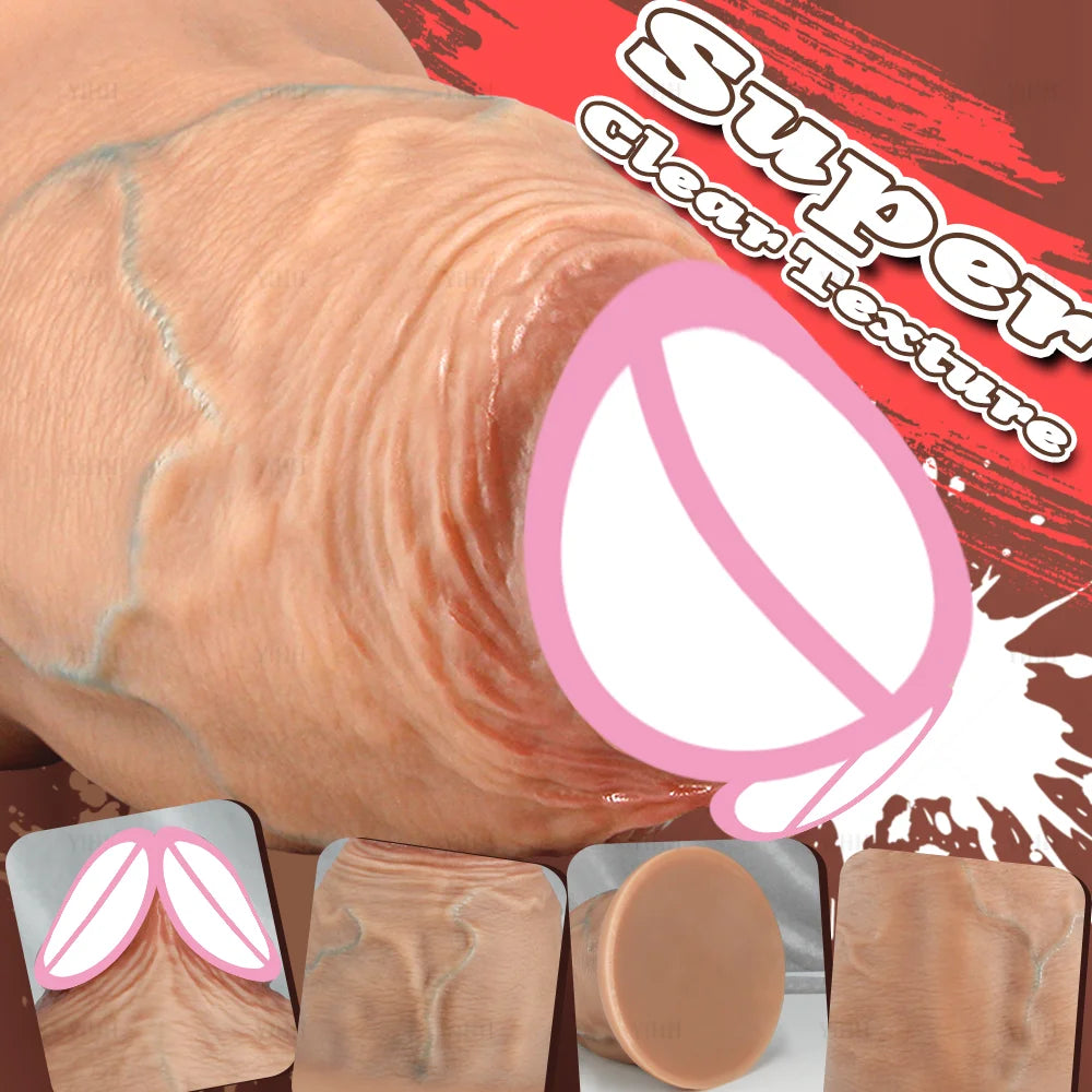 XXL Super Bigger Thick Dildos Realistic Silicone Anal Dildo Expander Thick Penis Butt Plug Adult Sex Toys Masturbation Big Dick