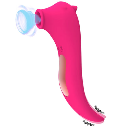 Powerful Clitoris Sucking Vibrator for Women Nipple Oral Vacuum Stimulator Massager Dildo Female Masturbator Sex Toys for Adult